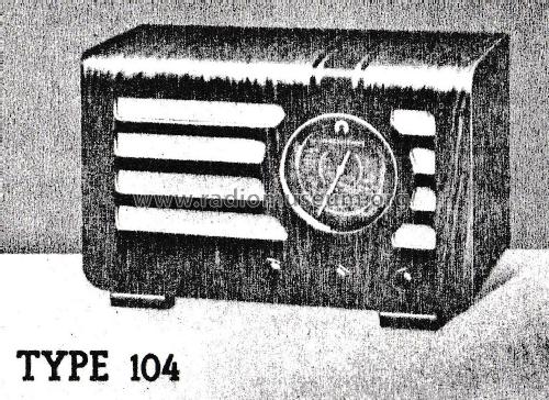 104A; Marconiphone; (ID = 1930669) Radio