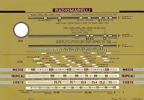 134; Marelli Radiomarelli (ID = 1752113) Radio