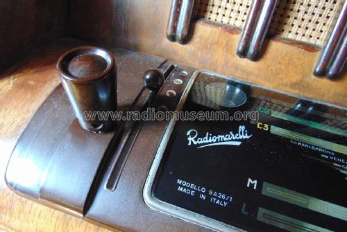 9A26/1; Marelli Radiomarelli (ID = 2098150) Radio