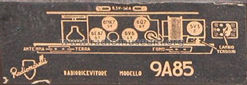 9A85; Marelli Radiomarelli (ID = 211620) Radio