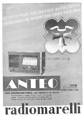 Anteo Ch= 72; Marelli Radiomarelli (ID = 1597404) Radio