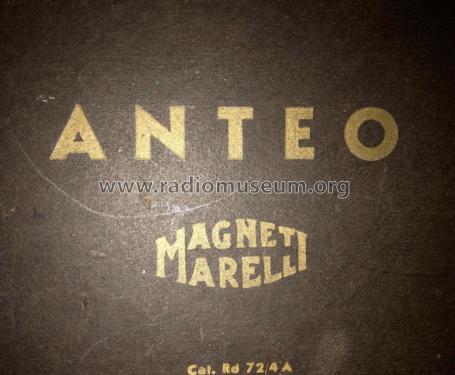 Anteo Ch= 72; Marelli Radiomarelli (ID = 2593613) Radio