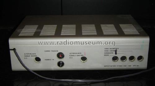 APS401 Hi-Fi; Marelli Radiomarelli (ID = 1379346) Ampl/Mixer
