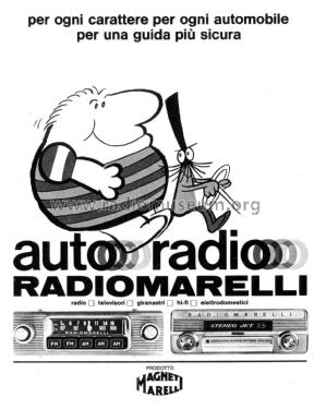 AR103; Marelli Radiomarelli (ID = 2150412) Autoradio