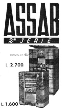 Assab II ; Marelli Radiomarelli (ID = 1402954) Radio