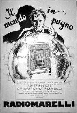 Chiliofono I ; Marelli Radiomarelli (ID = 477236) Radio