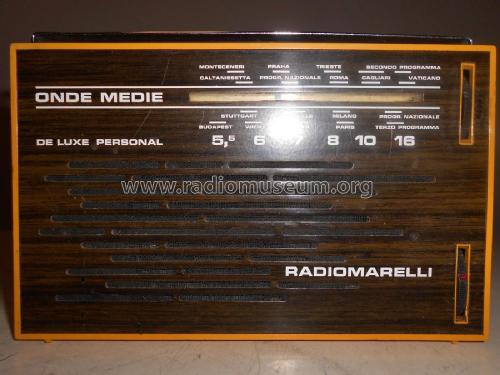 De Luxe Personal ; Marelli Radiomarelli (ID = 2362471) Radio