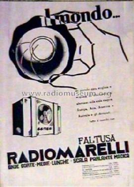 Faltusa Sopramobile 41; Marelli Radiomarelli (ID = 150451) Radio