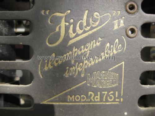 Fido II RD76L; Marelli Radiomarelli (ID = 1650713) Radio