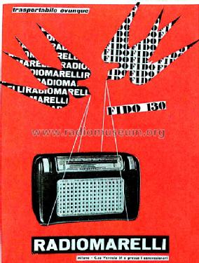 Fido 130 ; Marelli Radiomarelli (ID = 1530810) Radio