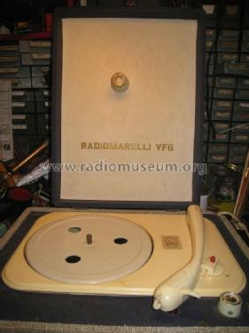 VF/6; Marelli Radiomarelli (ID = 1899068) R-Player