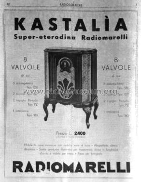 Kastalìa 32; Marelli Radiomarelli (ID = 2137278) Radio