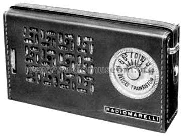 Deluxe Transistor RD316; Marelli Radiomarelli (ID = 1291928) Radio