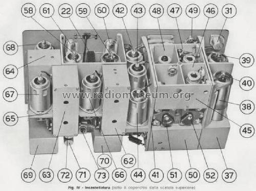 Stazione Rf1CA; Marelli Radiomarelli (ID = 970029) Commercial TRX