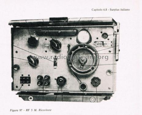 Stazione Ricetrasmittente RF 3 M; Marelli Radiomarelli (ID = 2633906) Mil TRX