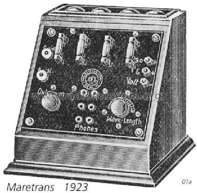 4-Röhrenempfänger ; Maretrans-Radio- (ID = 1930) Radio