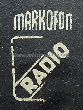 M471; Markofon-Radio, Ing. (ID = 922590) Radio