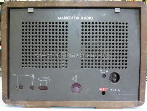 Markofon M742-U; Markofon-Radio, Ing. (ID = 1274600) Radio