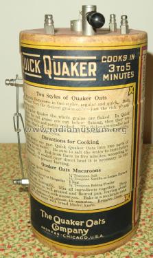 Quaker Oats Radio Receiving Set ; Marquette Radio Corp (ID = 2253419) Galène