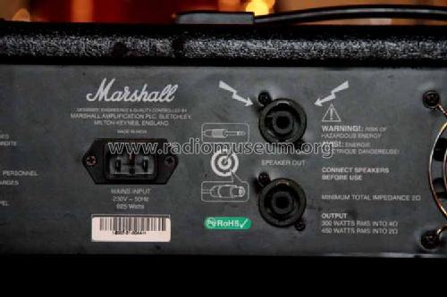 Bass Guitar Amplifier MB450H; Marshall, Jim, (ID = 1588358) Ampl/Mixer