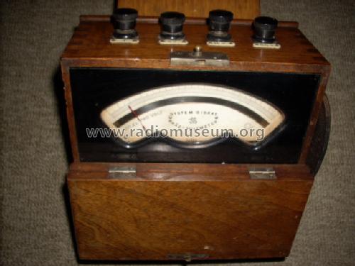 Präz.-Voltmeter System Sigray Modell 2-2; Martin es Sigray R.T (ID = 536129) Equipment