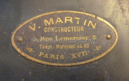 Poste à 4 lampes C119 bis; Martin, V.; Paris, (ID = 2071908) Radio