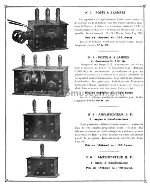 Amplificateur BF à 2 lampes ; Martin, V.; Paris, (ID = 1995014) Ampl/Mixer