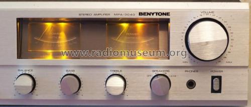 Benytone Stereo Amplifier MPA-3040; Marubeni Corp., (ID = 2604837) Ampl/Mixer