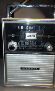 12 Transistor - AM-FM ; Marvel brand name, (ID = 1657138) Radio