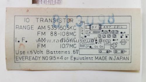 2-Band 10-Transistor ; Marvel brand name, (ID = 2634546) Radio