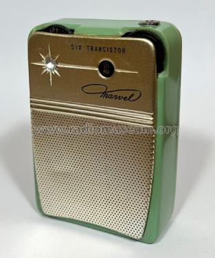 Six Transistor 6 YR-19; Marvel brand name, (ID = 2837691) Radio