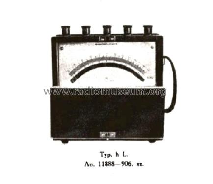 Elektromágneses Hordozható Ampermérő h L. 11906- 300 A; Marx és Mérei (ID = 2039123) Equipment