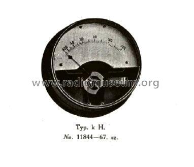 Hődrótos Ampermérő k H. 11856-40 A; Marx és Mérei (ID = 2037304) Equipment