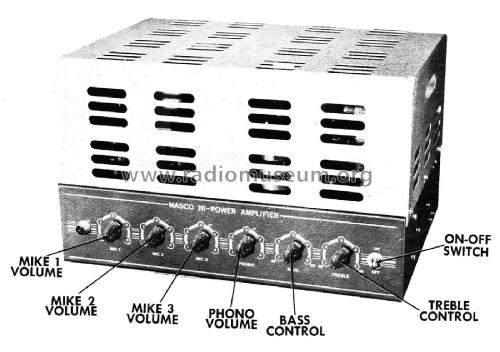 MA-125; Masco Mark Simpson (ID = 3123392) Ampl/Mixer