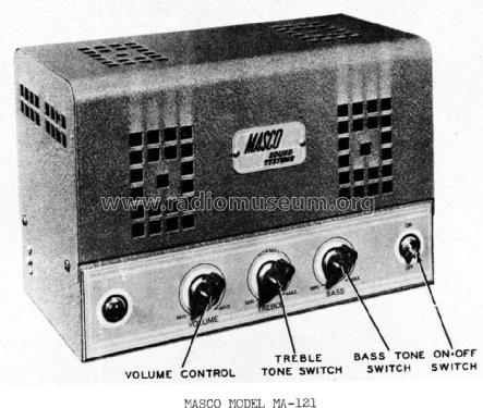 Masco MA-121 ; Masco Mark Simpson (ID = 890356) Ampl/Mixer