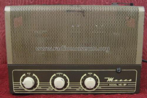 ME-18P; Masco Mark Simpson (ID = 1153570) Ampl/Mixer