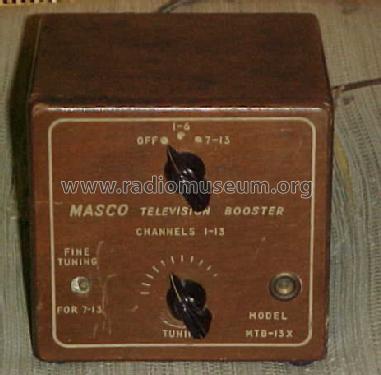 Television Booster MTB-13X; Masco Mark Simpson (ID = 1309875) RF-Ampl.