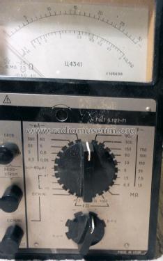 Analog Multimeter C-4341 - Ц-4341; Mashpriborintorg Маш (ID = 1649794) Equipment