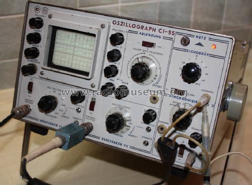 Oscilloscope S1-55 {С1-55}; Bryansk Works (ID = 1354222) Equipment