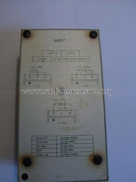 Vielfachmessgerät C4317 {Ц4317}; Mashpriborintorg Маш (ID = 1087095) Equipment