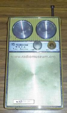 15 Transistor W/A.F.C. Super-Sensitive Japan 718; Master-Craft (ID = 2253783) Radio
