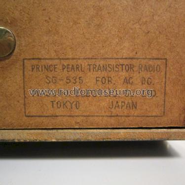 Prince Pearl Transistor Radio SG-535; Masudo Electric Co. (ID = 1124991) Radio