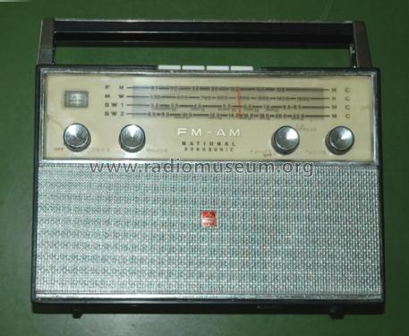 National Panasonic FM-AM 4-Band 11-Transistor T-370F; Panasonic, (ID = 1450955) Radio