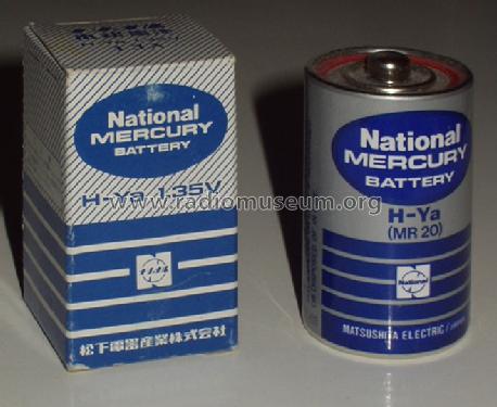 National Mercury Battery H-Ya ; Panasonic, (ID = 593666) Power-S