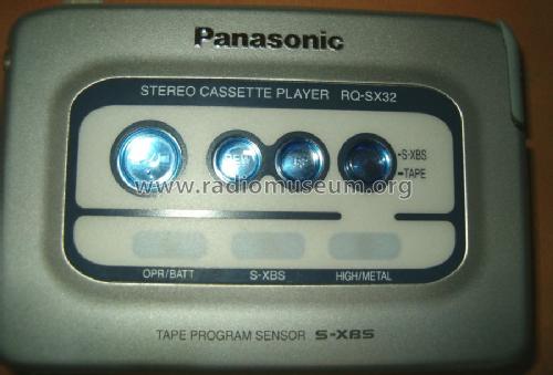 Panasonic Stereo Cassette Player RQ-SX32; Panasonic, (ID = 1284598) R-Player