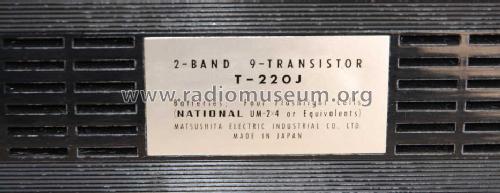 National Super Sensitive T-220J; Panasonic, (ID = 959519) Radio