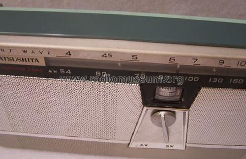 Matsushita Panasonic 8 Transistor 2 Band T-22U; Panasonic, (ID = 1416361) Radio