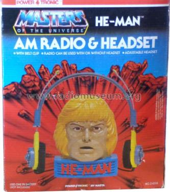 MOTU He-Man AM Radio & Headset 21016; Nasta Industries Inc (ID = 1261708) Radio