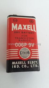 Dry Battery 9V 006P; Maxell brand, Maxell (ID = 2490935) Power-S