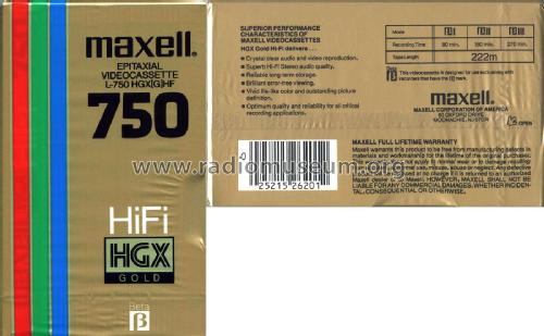 Beta ß Video Cassette ; Maxell brand, Maxell (ID = 1797223) Misc